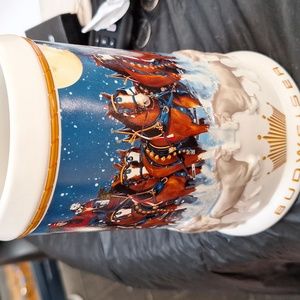2005 budweiser holiday stein
